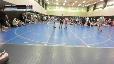 63 lbs Rr Rnd 5 - Jackson Stott, Backyard Bullies Wrestling Club vs Connor Martin, Level Up Wrestling Center