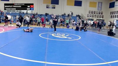 49 lbs Quarters - Brantley Fresquez, Homedale Wrestling Club vs Riggs Davis, Brothers Of Steel Wrestling Club