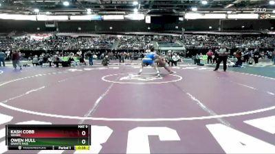 165 lbs Cons. Semi - Kash Cobb, Weiser vs Owen Hull, Grants Pass