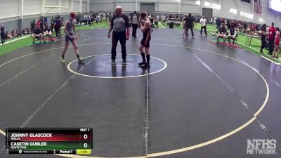 120 lbs Cons. Semi - Johnny Glascock, Wells vs Casetin Gubler, White Pine