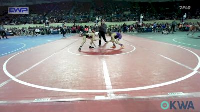 92 lbs Quarterfinal - Charles Lucas, Vian Wrestling Club vs Griffin Sensintaffar, Cowboy Wrestling Club