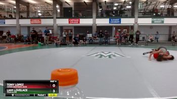 100-111 lbs Cons. Round 3 - Tony Lopez, Cohen Brothers Judo vs Liam Lovelace, Team EL1TE