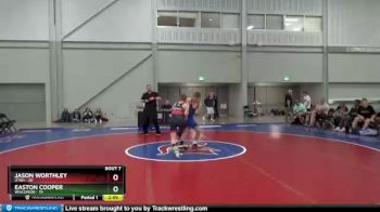 120 lbs Semis & 1st Wrestleback (8 Team) - Jason Worthley, Utah vs Easton Cooper, Wisconsin