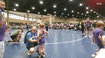 75 lbs Semifinal - Wyatt Ballay, Mcminn Tribe Wrestling Club vs Bo Callicott, Ironclad