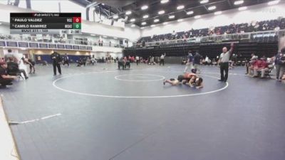 125 lbs Semifinal - Paulo Valdez, Victor Valley College vs Camilo Ramirez, Mt. San Antonio College