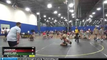 195 lbs Round 5 (6 Team) - Jackson Fox, Indiana Outlaws 2 vs Andrew Liber, Attrition Wrestling