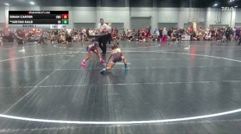 62 lbs Round 1 - **Ariyah Kalb, Rising Kingz vs Dinah Carter, Cleveland Wrestling Club
