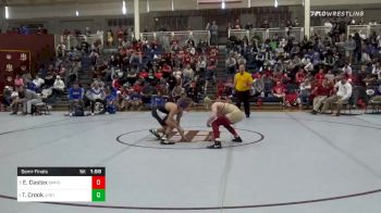 126 lbs Semifinal - Ethan Castex, Brother Martin High School vs Tom Crook, Jesuit High School - Tampa