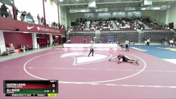 197 lbs Quarterfinal - Eli Reese, Gannon vs Austin Lewis, Frostburg State