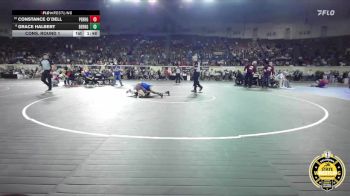 G5A-100 lbs Cons. Round 1 - Grace Halbert, Berryhill-Girls vs Constance O`dell, Perry-Girls