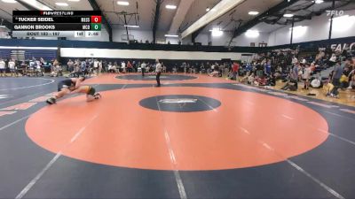 197 lbs Champ. Round 1 - Gannon Brooks, McDaniel vs Tucker Seidel, Messiah