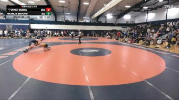 197 lbs Champ. Round 1 - Gannon Brooks, McDaniel vs Tucker Seidel, Messiah