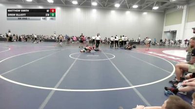 95 lbs Rr Rnd 1 - Matthew Smith, MF Purge Elite - EL vs Drew Elliott, Shore Thing Sharks - EL
