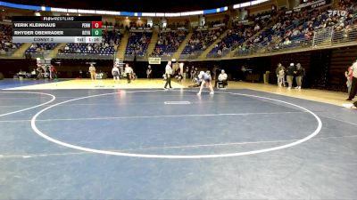 135 lbs Consy 2 - Verik Kleinhaus, Penn Manor vs Rhyder Obenrader, Reynolds