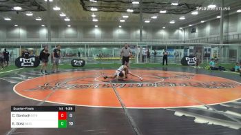 90 lbs Quarterfinal - Cole Gentsch, Elite Athletic Club Stars vs Evan Gosz, Team Gotcha