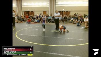 60 lbs Round 1 (4 Team) - Axel Vandyke, Belding Orange vs Oliver Umlauf, Untouchables