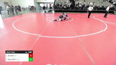 151-H2 lbs Semifinal - Luke Quitola, Tiger Wrestling Club (TWC) vs Logan Shurtleff, Rhode Rage