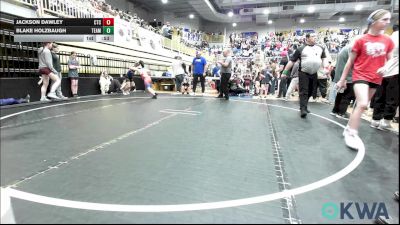 100 lbs Round Of 16 - Jackson Dawley, Chandler Takedown Club vs Blake Holzbaugh, Team Guthrie Wrestling