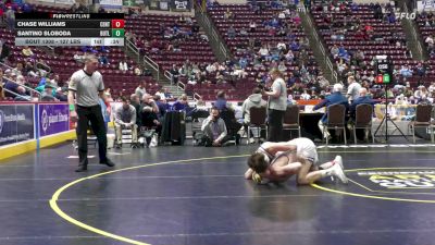 127 lbs Consi 5 - Chase Williams, Central Bucks East vs Santino Sloboda, Butler Area
