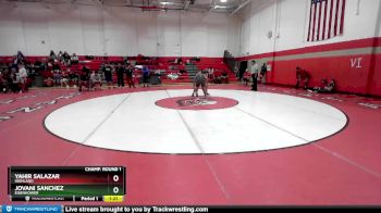 132 lbs Champ. Round 1 - Yahir Salazar, Highland vs Jovani Sanchez, Eisenhower