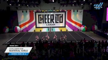 Icon Cheer Elite - Material Girls [2024 L1 Youth - D2 - A Day 2] 2024 CANAM Grand Nationals