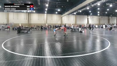 113 lbs Rr Rnd 1 - Mason McLemore, Tampa Bay Tigers Wrestling vs Jessea Cagle, Soldier City W.C.