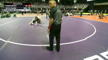 5A 157 lbs Champ. Round 1 - Bryce Palmer, Comal Smithson Valley vs Caiden Melott, Prosper Walnut Grove