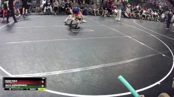 110 lbs Quarterfinals (8 Team) - Rhys Safratowich, North Dakota 1 vs Evan Folk, Team USA