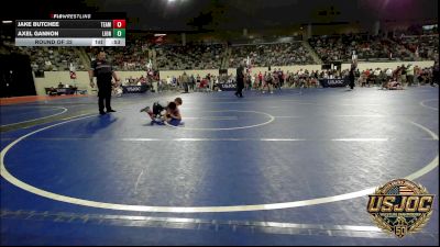 55 lbs Round Of 32 - Jake Butchee, Team Worx Wrestling Club vs Axel Gannon, Lions Wrestling Academy