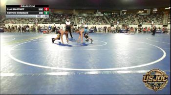 140 lbs Round Of 16 - Juan Martinez, Warhorse Wrestling Club vs Ashton Gonzales, ALL AMERICAN WRESTLING CLUB