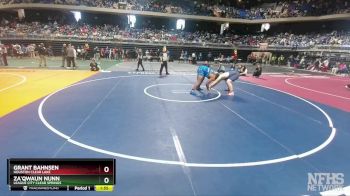 6A 285 lbs Semifinal - Grant Bahnsen, Houston Clear Lake vs Za`Qwaun Nunn, League City Clear Springs