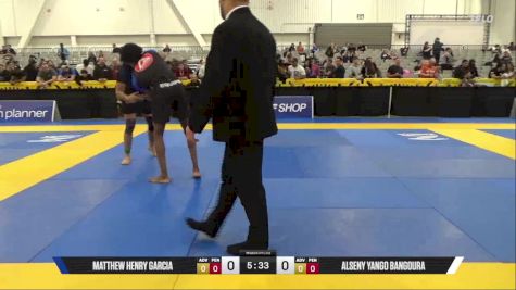 Alseny Yango Bangoura vs Matthew Henry Garcia 2025 World IBJJF Jiu-Jitsu No-Gi Championship