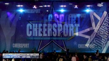 Cheer St. Louis - Virtues [2026 L1 Youth - Medium - B Day 1] 2026 CHEERSPORT National All Star Cheerleading Championship