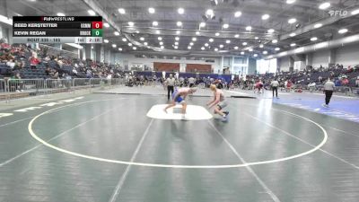 165 lbs Cons. Round 3 - Kevin Regan, Brockport vs Reed Kerstetter, Merchant Marine