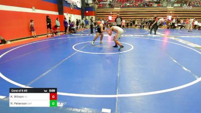 190 lbs Consi Of 8 #2 - Kaleb Wilson, Tulsa Union vs Ryan Peterson, Sapulpa