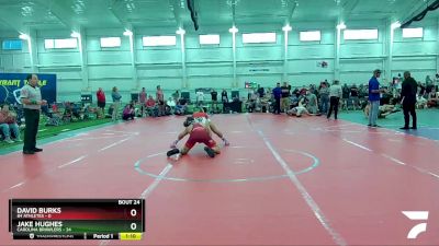 150 lbs Round 6 (8 Team) - David Burks, 84 Athletes vs Jake Hughes, Carolina Brawlers