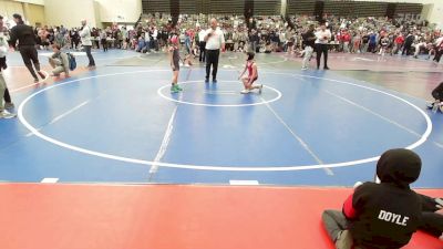 75-B lbs Consolation - Ryan Kulp, Warminster Spartans vs Luci Tiankee, Bitetto Trained Wrestling
