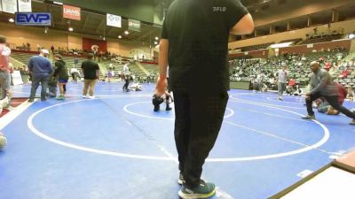 70 lbs Rr Rnd 3 - Manny Alvarez, Little Rock Wrestling Club vs Flynt Hodge, Pottsville Apache Youth Wrestling