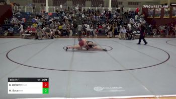 170 lbs Consi Of 16 #2 - Brennan Doherty, Episcopal School Of Jacksonville vs Miller Byce, Marist School