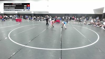 120 lbs Carmello Kolb, Ohio Gray vs Wyatt Koenen, Minnesota Red