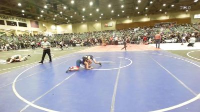 100 lbs Consi Of 8 #2 - Keaton Coomes, Durham Elite vs Wyatt Mendez, Ram WC