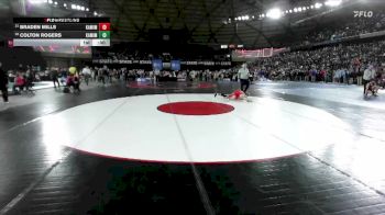 Boys 4A 138 lbs Cons. Round 1 - Colton Rogers, Kamiakin vs Braden Mills, Kamiakin