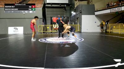 Junior Boys - 138 lbs Champ. Round 1 - Brandon Rodriguez Esquivel, United Wrestling Club vs Cruz Contreras