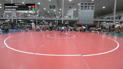 122 lbs Rr Rnd 5 - Maddox Burke, Parkland - HSBAFC vs Jayden Dean, St. Mark's - HSBAFC