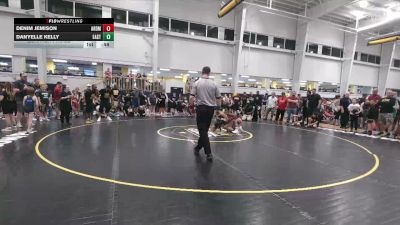 134 lbs Quarterfinal - Denim Jemison, Ardmore vs Danyelle Kelly, East Hartford