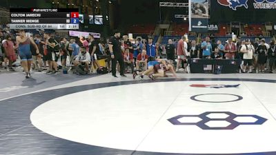 190 lbs Cons. Sub-rd Of 64 - Colton Jarecki, Nebraska vs Tanner Menge, North Dakota