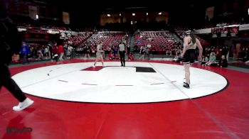 120 lbs Rr Rnd 1 - Ava Belvin, Shawnee High School Girls vs Haven Luper, Jay HS