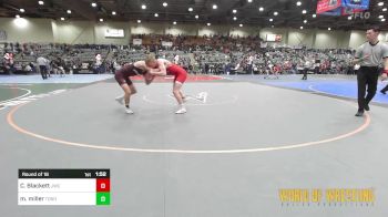 132 lbs Round Of 16 - Cooper Blackett, JWC vs Mitchell Miller, Tonopah Jr. Wrestling