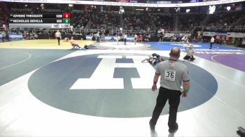 I-175 lbs Champ. Round 1 - Nicholas Sevilla, Half Hollow Hills East vs Jovens Theodate, Farmingdale