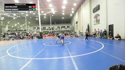 115 lbs Rr Rnd 2 - Jace Nelligan, Nazareth - HSAm vs Mason Ramsay, La Salle College - HSAm